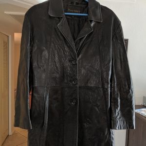 Pano Sereti leather jacket size small